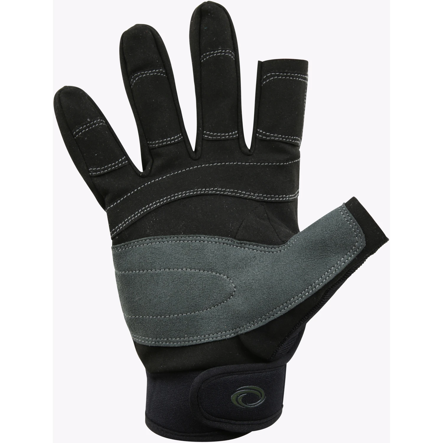 Typhoon Junior Colwyn Full Finger Sailing Gloves - Black 4 Typhoon Junior Colwyn Full Finger Sailing Gloves - Black - Image 2