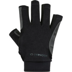Typhoon Junior Raceline 2.0 Full Finger Sailing Gloves - Black -Optimal Water Sports 2022 Typhoon Towyn Half Finger Sailing Gloves 310251 1 1