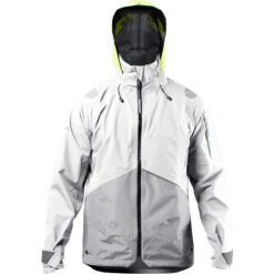Zhik CST500 Coastal / Keelboat Sailing Jacket - Platinum -Optimal Water Sports 2022 Zhik CST500 Coastal Sailing Jacket JKT 0500 M PLT Front