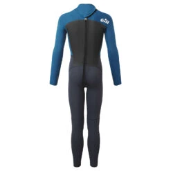 Gill Junior Pursuit 4/3mm Wetsuit - Atlantic Blue -Optimal Water Sports 2023 Gill Pursuit Fullsuit Wetsuit 5029J ATLANTIC BLUE DARK BLUE 2