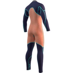 Mystic MAJESTIC 4/3 GBS Front Zip Wetsuit - Navy 9 Mystic MAJESTIC 4/3 GBS Front Zip Wetsuit - Navy -Optimal Water Sports 2023 Majestic Chestzip Fullsuit Navy 4 2