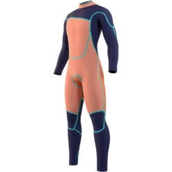 Mystic MAJESTIC 5/4 GBS Back Zip Wetsuit - Navy 7 Mystic MAJESTIC 5/4 GBS Back Zip Wetsuit - Navy -Optimal Water Sports 2023 Mystic Majestic Backzip Fullsuit Navy 3