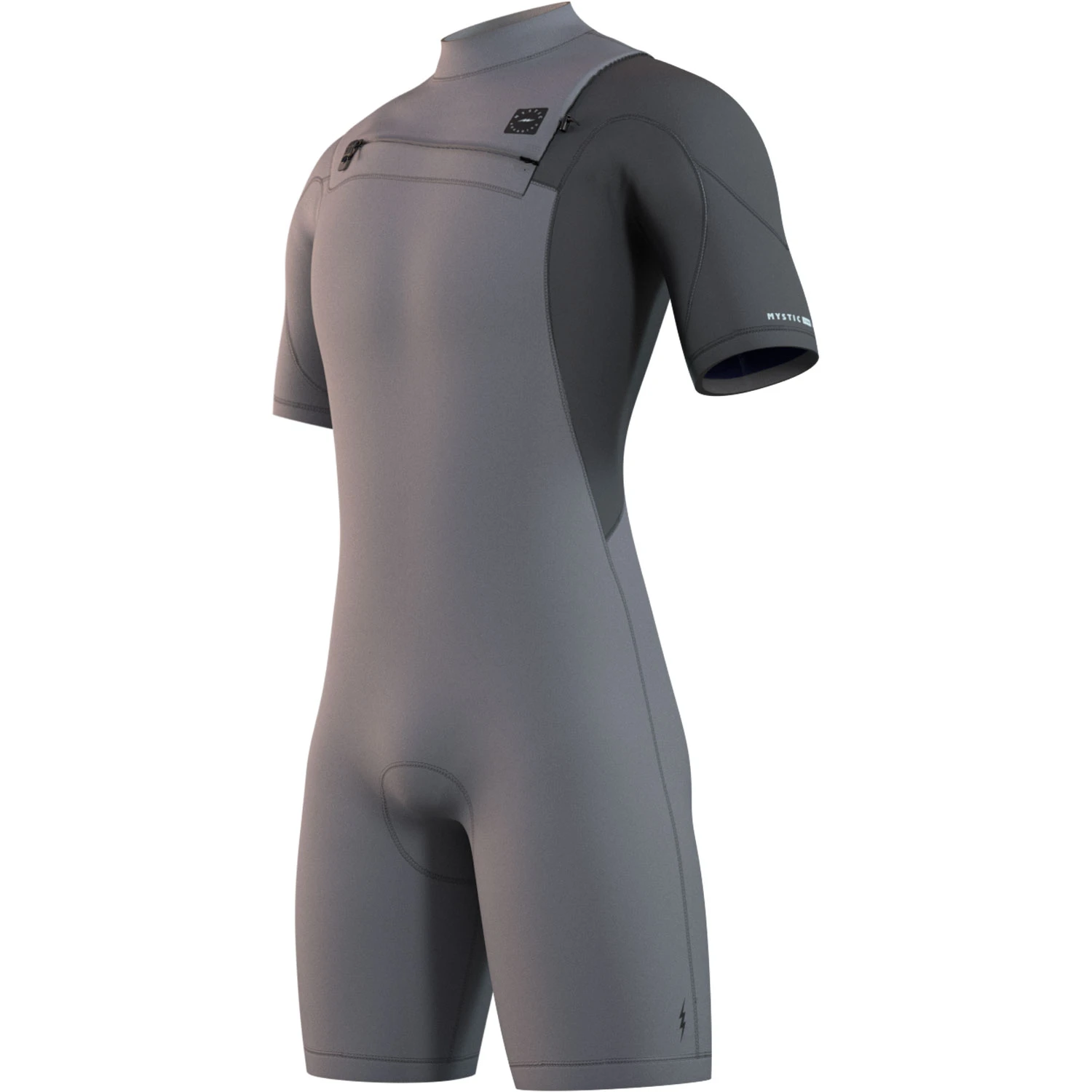 Mystic Marshall 3/2mm Shorty Wetsuit - Light Grey 3 Mystic Marshall 3/2mm Shorty Wetsuit - Light Grey
