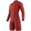 Mystic THE ONE 3/2mm Zip-Free Long Arm Shorty Wetsuit - Red 2 Mystic THE ONE 3/2mm Zip-Free Long Arm Shorty Wetsuit - Red -Optimal Water Sports 2023 Mystic Mens Wetsuit 230126 300 01