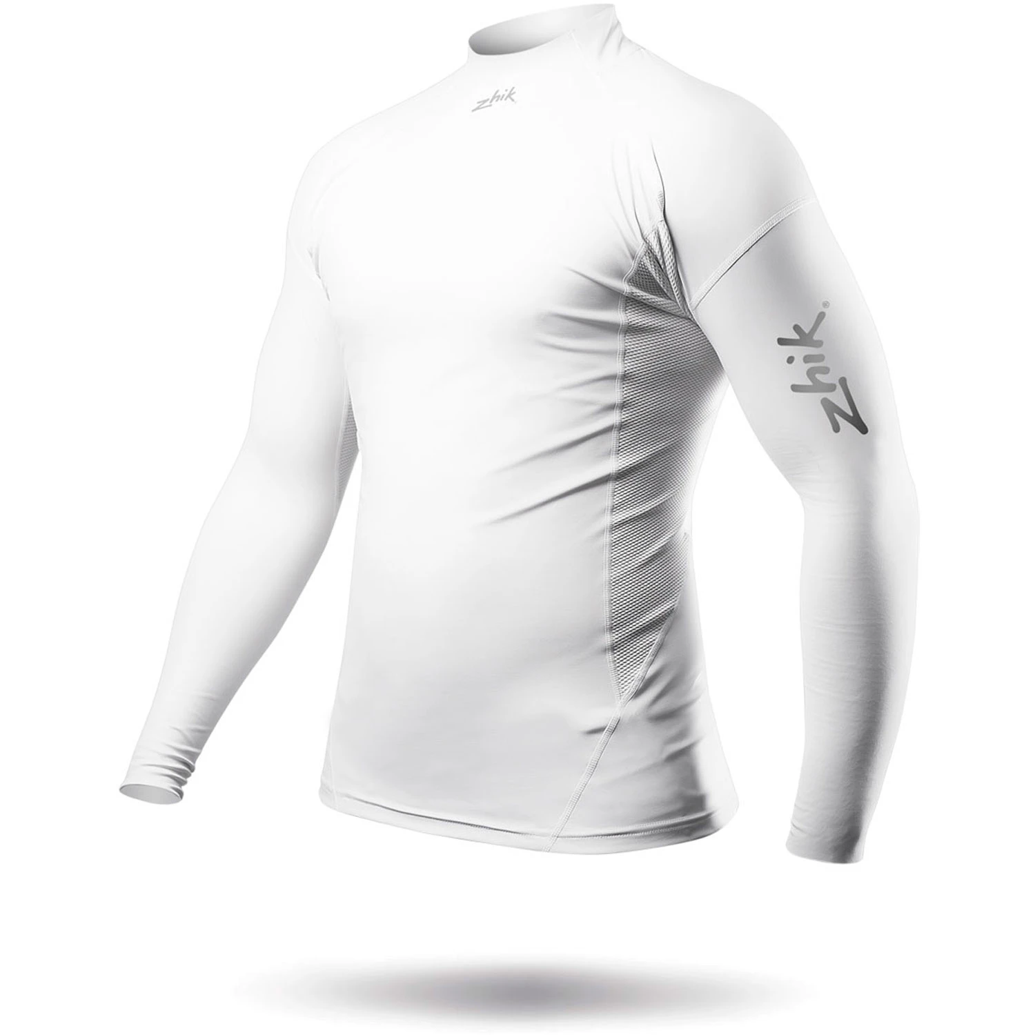 Zhik ECO Spandex Rash Guard Long Sleeve - White 5 Zhik ECO Spandex Rash Guard Long Sleeve - White - Image 3