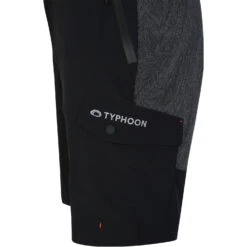 Typhoon TX-1 Deck / Powerboat Trousers - Black 9 Typhoon TX-1 Deck / Powerboat Trousers - Black -Optimal Water Sports 2024 Typhoon 430640 TX 1 Deck Shorts Black 5 detail