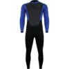 Typhoon Storm3 3/2mm Back Zip Wetsuit - Nite Blue -Optimal Water Sports 250775 storm3 b e wetsuit black nite blue