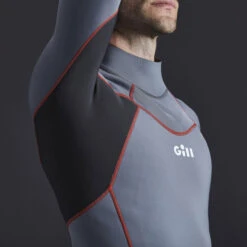 Gill Zenlite Sailing Wetsuit Top - Steel 9 Gill Zenlite Sailing Wetsuit Top - Steel -Optimal Water Sports 5003 ste01 model 3