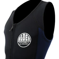 Alder Quatro 3/2mm Front Zip Long John Wetsuit - Black/Blue -Optimal Water Sports Alder Quatro Front Zip Longjohn Wetsuit 3