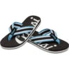 Cressi Portofino Flip Flops - Black/Light Blue 1 Cressi Portofino Flip Flops - Black/Light Blue -Optimal Water Sports Cressi Portofino Flip Flops Black Blue