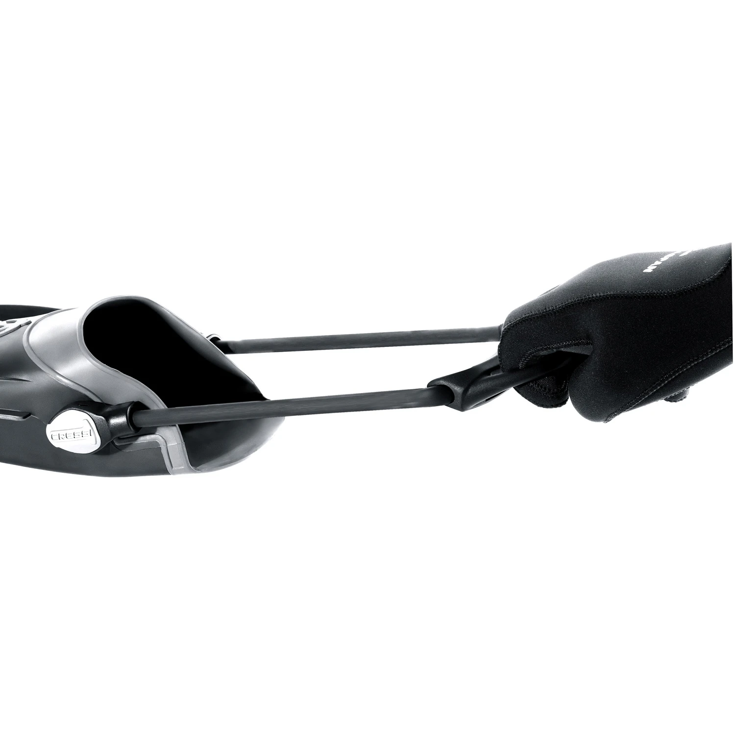 Cressi Thor EBS Scuba Dive Fins - Black/Red 4 Cressi Thor EBS Scuba Dive Fins - Black/Red - Image 2