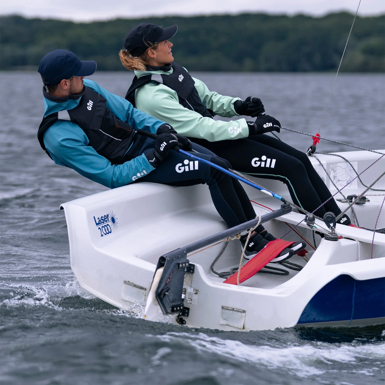 Gill Thermoshield Dinghy Top - EggShell 7 Gill Thermoshield Dinghy Top - EggShell - Image 5