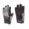 Gul Winter Three Finger Junior Sailing Glove - Black/Charcoal -Optimal Water Sports Gul 3 Finger Junior Winter Sailing Gloves GL1240 FLAT