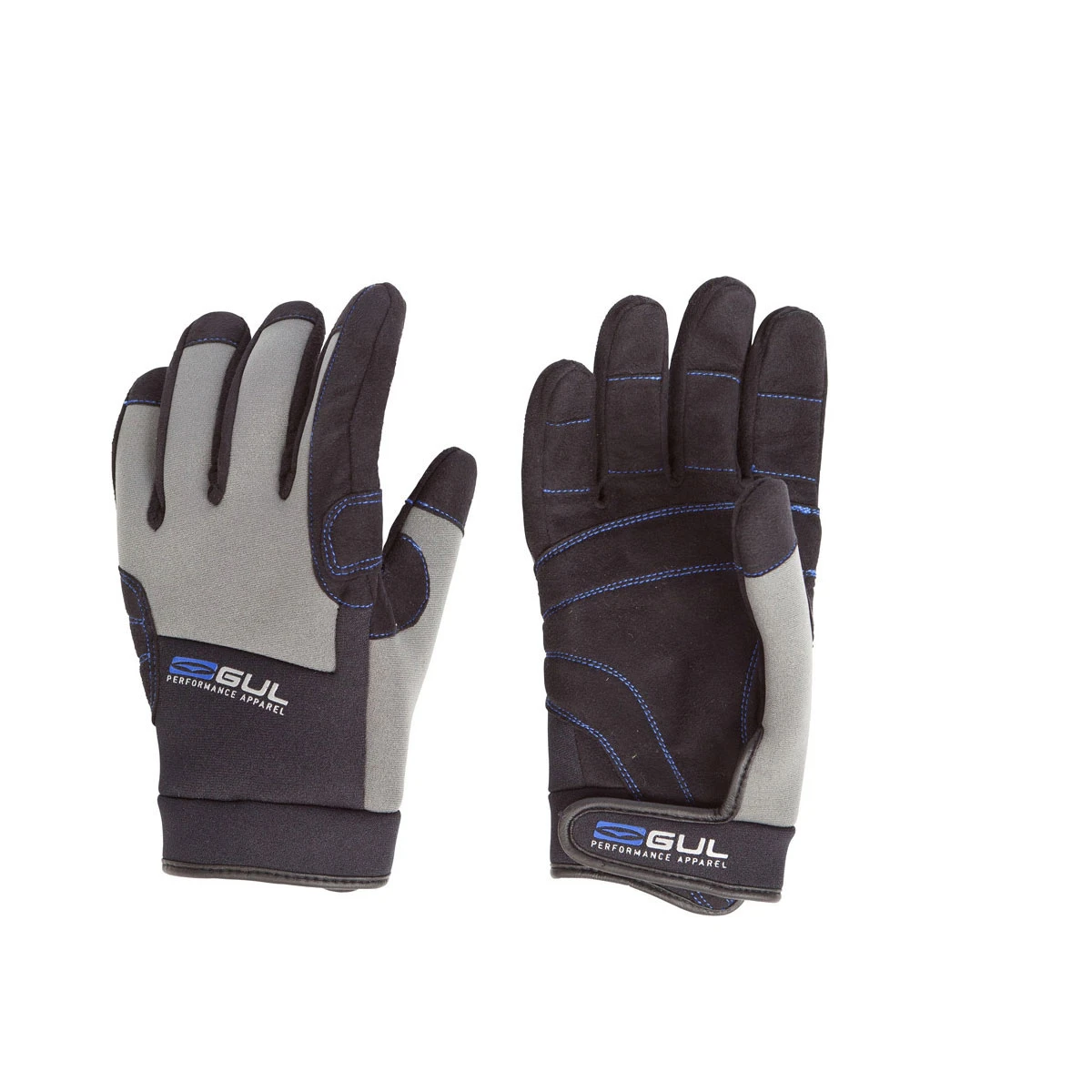 Gul Winter Full Finger Junior Sailing Glove - Black/Charcoal 3 Gul Winter Full Finger Junior Sailing Glove - Black/Charcoal