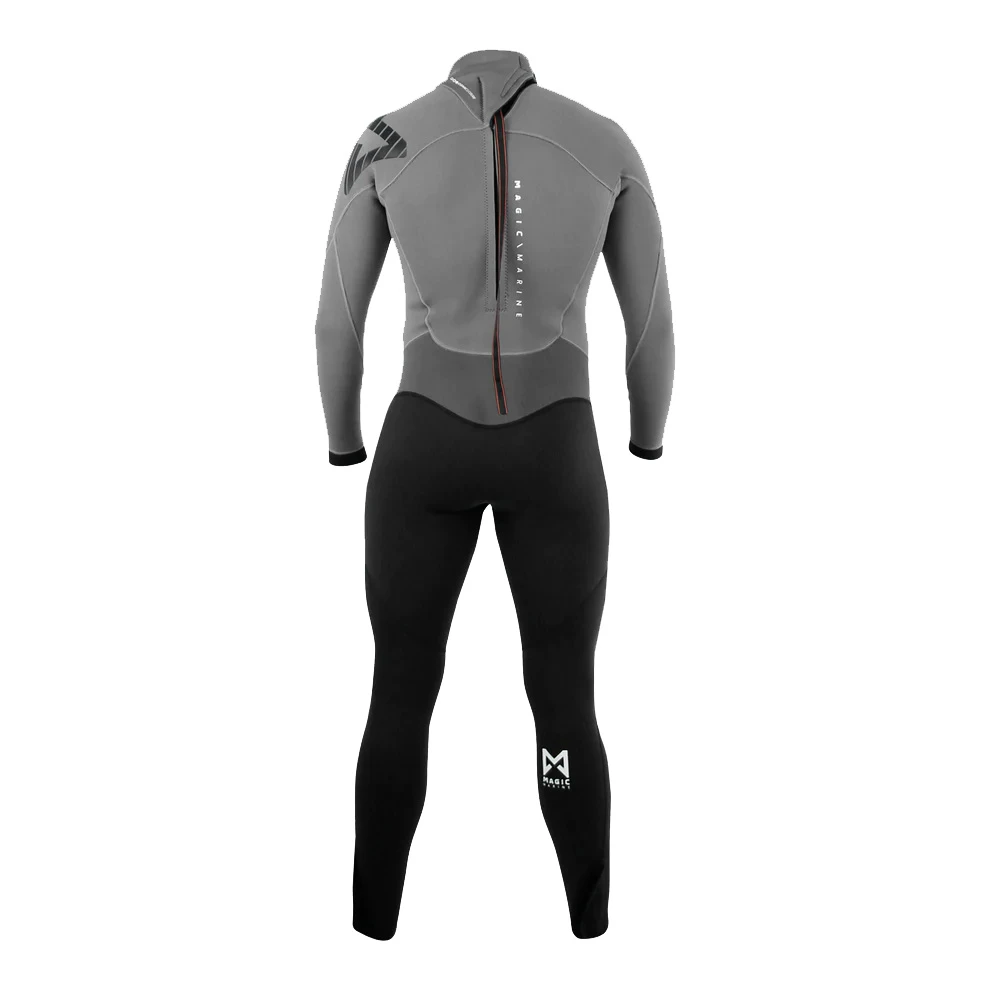 Magic Marine Brand 3/2mm Fullsuit Sailing Wetsuit - Grey 5 Magic Marine Brand 3/2mm Fullsuit Sailing Wetsuit - Grey - Image 3