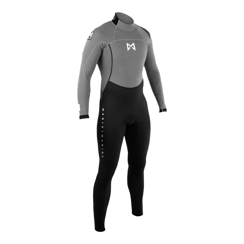 Magic Marine Brand 3/2mm Fullsuit Sailing Wetsuit - Grey 4 Magic Marine Brand 3/2mm Fullsuit Sailing Wetsuit - Grey - Image 2