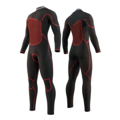 Mystic THE ONE 3/2 GBS Zip-Free Wetsuit - Black -Optimal Water Sports Mystic The One Zip Free Fullsuit Wetsuit Black 2 3