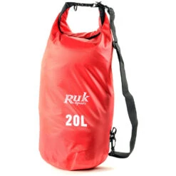 RUK Sport 20L Dry Bags With Strap - Red