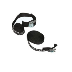 Ruk Extra Wide Tie Down Straps - 5m X 38mm (Pair) - Black