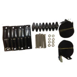 RUK Hawk Heavy Duty Folding J Bars Kayak Roof Carriers Pair Includes Straps -Optimal Water Sports Ruk Heavy Duty Folding Kayak J Bars 2