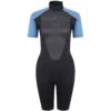 Typhoon Womens Swarm3 3/2mm Shorty Wetsuit - Black/Blue 2 Typhoon Womens Swarm3 3/2mm Shorty Wetsuit - Black/Blue -Optimal Water Sports Typhoon Womens Swarm3 Shorty Wetsuit 250987 BLACK BLUE STEEL 1