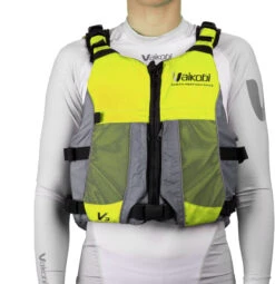 Vaikobi V3 Ocean Racing PFD - Flouro Yellow/Grey