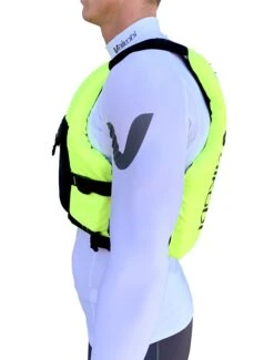 Vaikobi VXP Race Lite PFD - Hi-Viz Yellow -Optimal Water Sports Vaikob VXP Race Vest Buoyancy Aid PFD Yellow 3