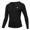 Mystic Womens Moonlight Long-Sleeve Rashvest - Black -Optimal Water Sports Y2022 mystic womens moonlight long sleeve rashvest black 1