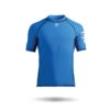Zhik Mens Short Sleeve Spandex Rash Vest / Guard - Cyan -Optimal Water Sports Zhik Spandex Rash Top Cyan top 66 m cy