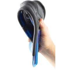 Cressi Agua Short Snorkelling Fins - Black/Silver -Optimal Water Sports cressi agua short fin black silver flex