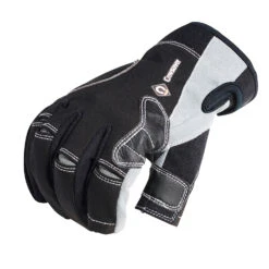 Crewsaver Junior Three Finger Gloves - Black -Optimal Water Sports crewsaver junior 4 three finger glove 2018 black 3