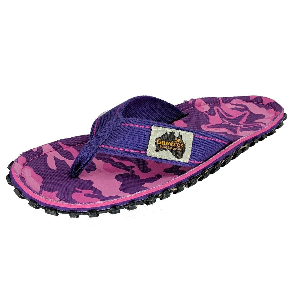 Gumbies Womens Islander Canvas Flip Flops 5 Gumbies Womens Islander Canvas Flip Flops - Image 3