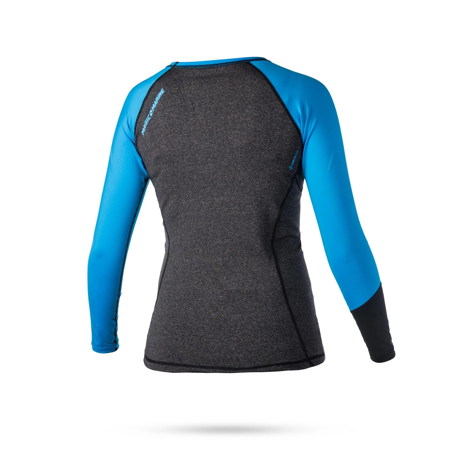 Magic Marine Womens Energy Long Sleeve Rashvest - Blue 4 Magic Marine Womens Energy Long Sleeve Rashvest - Blue - Image 2