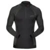Musto Active Base Layer Zip Neck Top - Black -Optimal Water Sports musto active base layer zip neck top black